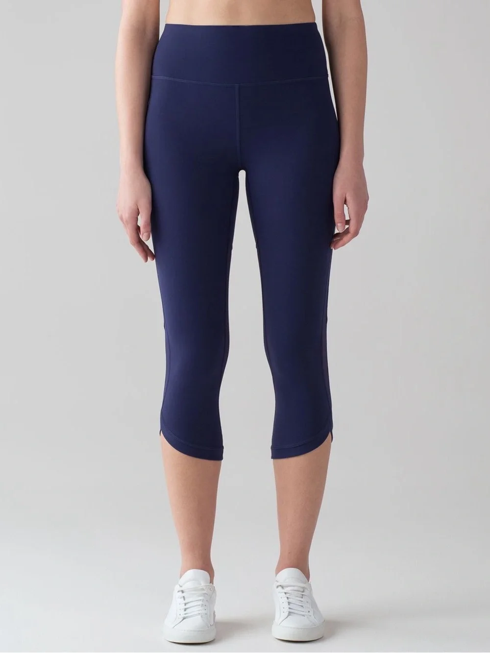 Lululemon‎ Revitalize Crop 21” Leggings Blueberry Jam